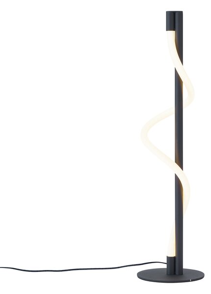 Moderná stolná lampa čierna vrátane LED s 3-stupňovým stmievaním - Twirl