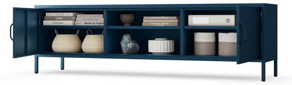 RTV skrinka XL ROSARIA 1700 x 400 x 500, tmavomodrá