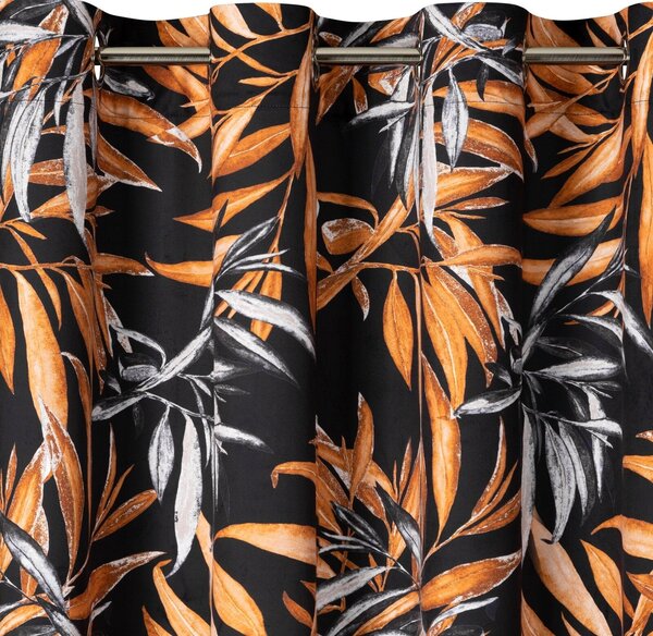 ZATEMŇOVACÍ ZÁVES NA KRÚŽKOCH PIERRE CARDIN ZOJA 140X250 CM VZOROVANÁ