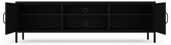RTV skrinka XL ROSARIA 1700 x 400 x 500, čierna