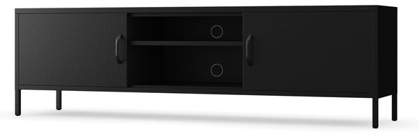 RTV skrinka XL ROSARIA 1700 x 400 x 500, čierna