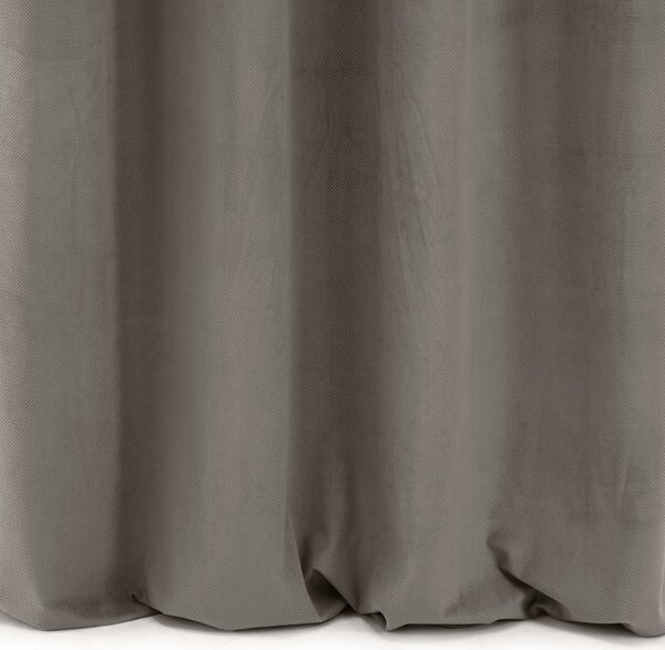 ZATEMŇOVACÍ ZÁVES NA KRÚŽKOCH MILO 140X250 CM SIVÁ