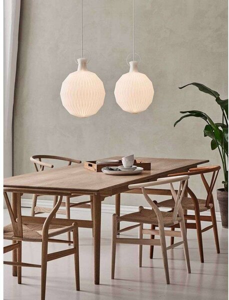 Le Klint 101 Large Závěsná Lampa - LE KLINT, Biela / opálová, Obývacia izba / jedáleň, Plast, Dizajn, Závesné svietidlo