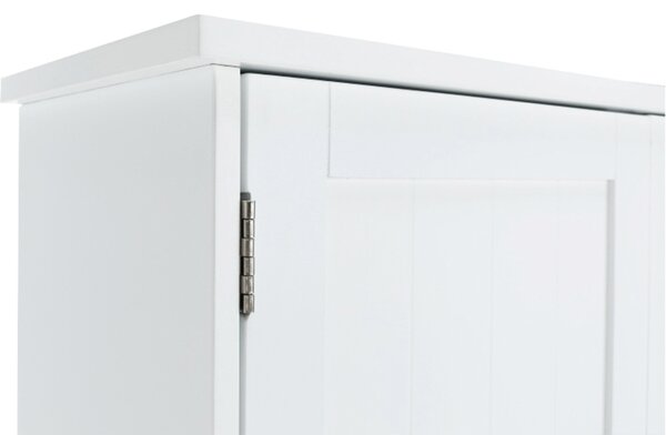 KONDELA Skrinka nad WC, biela, ATENE TYP 5
