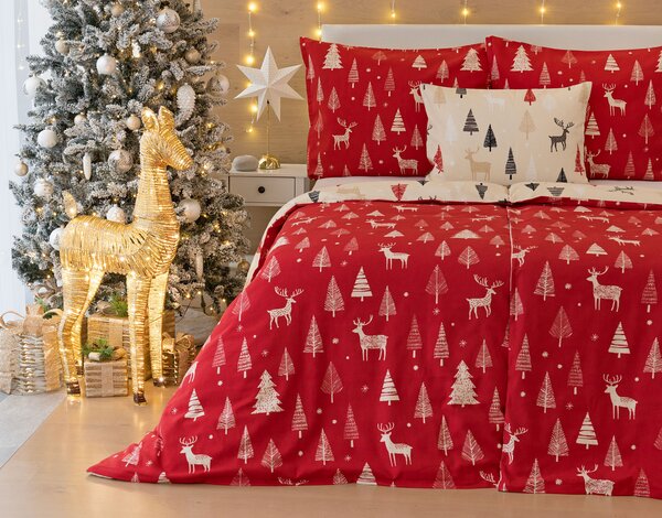 Obliečky Patti Flanel premium 1x 140/200, 1x 70/90