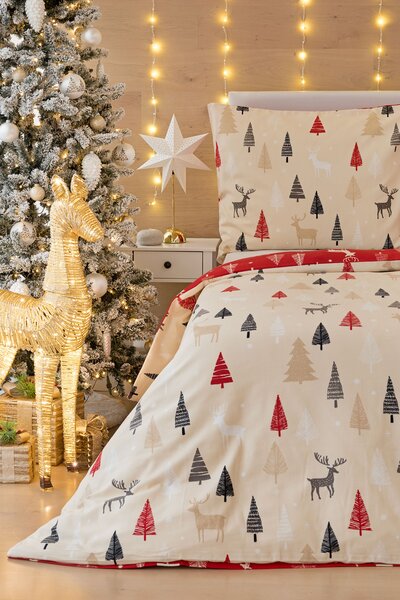 Obliečky Patti Flanel premium 1x 140/200, 1x 70/90