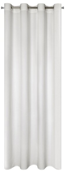 ZATEMŇOVACÍ ZÁVES NA KRÚŽKOCH MILO 140X250 CM BIELA