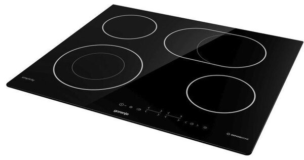 Gorenje ECT643SYB čierna + kupóny na daľší nákup - Sklokeramická varná doska