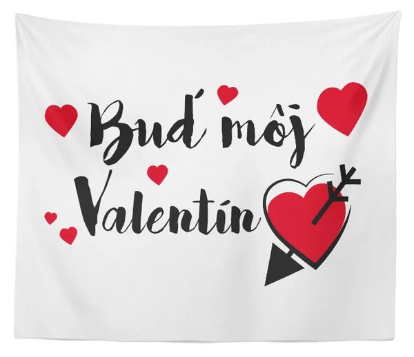 Sablio Deka Buď môj Valentín: 150×120 cm
