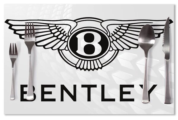 Sablio Prestieranie Bentley na bielej: 40x30cm
