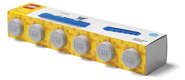 Detská sivá nástenná polička LEGO® Sleek