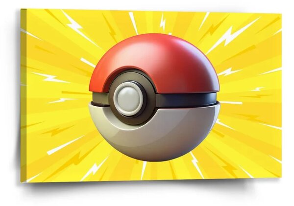Sablio Obraz Pokemon ball Explózia - 60x40 cm