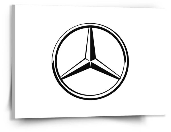 Sablio Obraz Logo 1 Biela - 150x110 cm