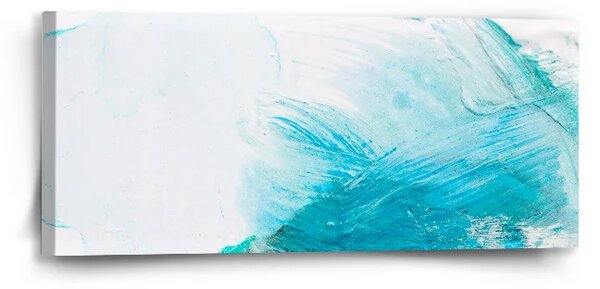Sablio Obraz Abstraktné farby - 110x50 cm