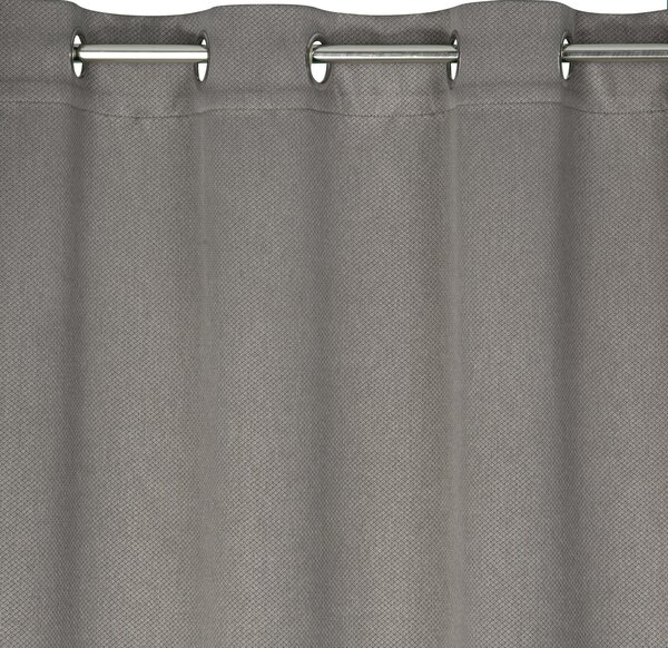 ZATEMŇOVACÍ ZÁVES NA KRÚŽKOCH AMARO 140X250 CM TMAVOSIVÁ