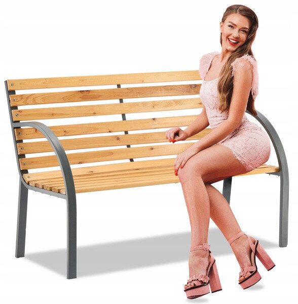 Záhradná lavica ESTER hnedá MEB2790