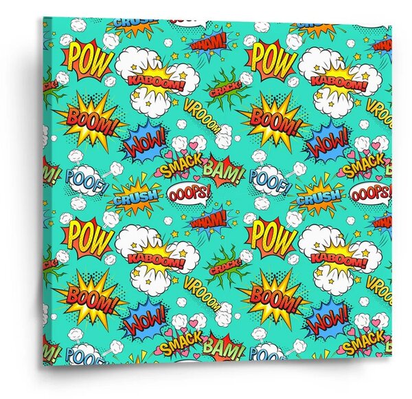 Sablio Obraz Komiks - 110x50 cm