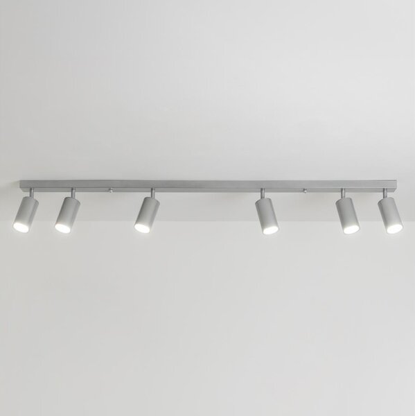 Brilagi - Kúpeľňové bodové svietidlo SELE 6xGU10/30W/230V IP44 strieborná