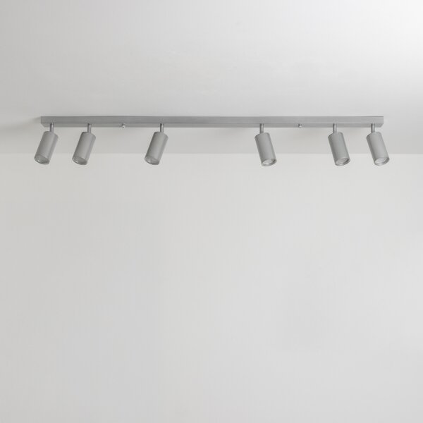 Brilagi - Kúpeľňové bodové svietidlo SELE 6xGU10/30W/230V IP44 strieborná
