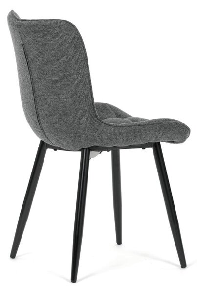 Jedálenská stolička sivá HC-462 GREY2
