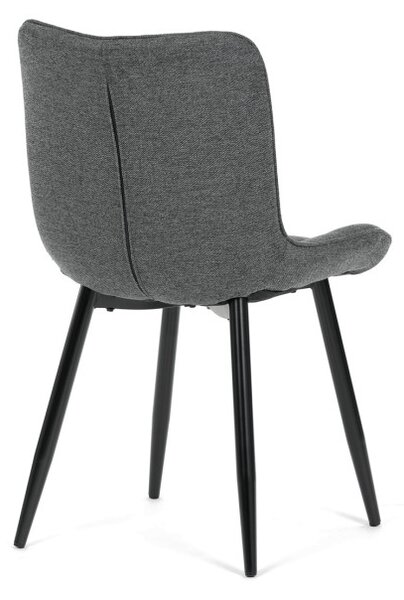 Jedálenská stolička sivá HC-462 GREY2