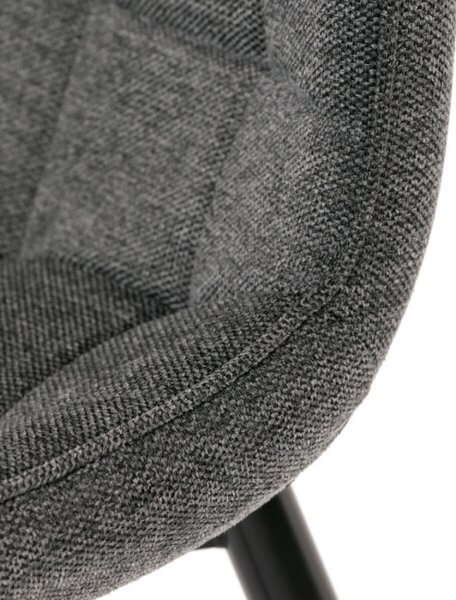 Jedálenská stolička sivá HC-462 GREY2
