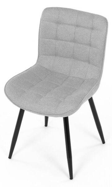 Jedálenská stolička sivá HC-462 SIL2
