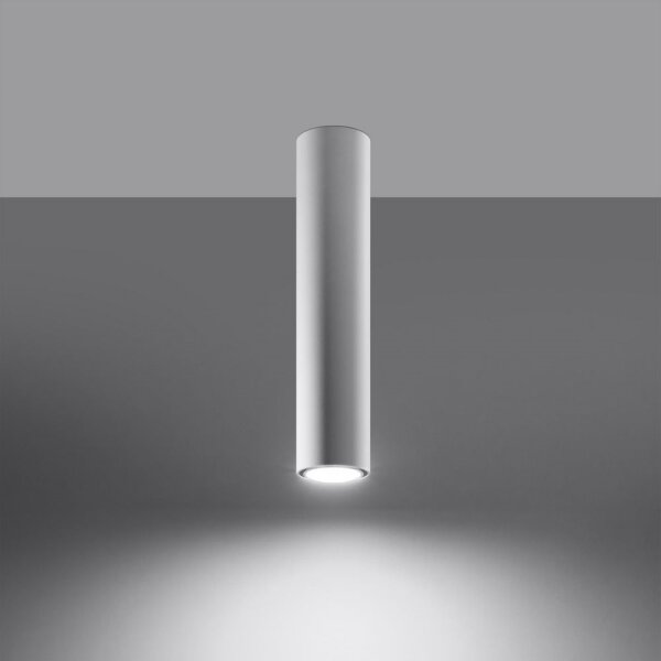 Sollux SL.0998 - Bodové svietidlo LAGOS 1xGU10/10W/230V 40 cm biela
