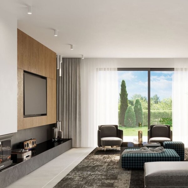 Sollux SL.0998 - Bodové svietidlo LAGOS 1xGU10/10W/230V 40 cm biela