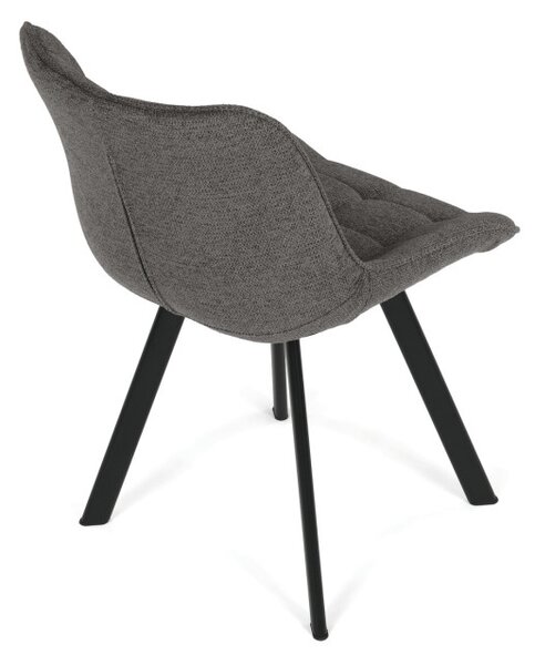 Jedálenská stolička sivá HC-V3068 GREY2