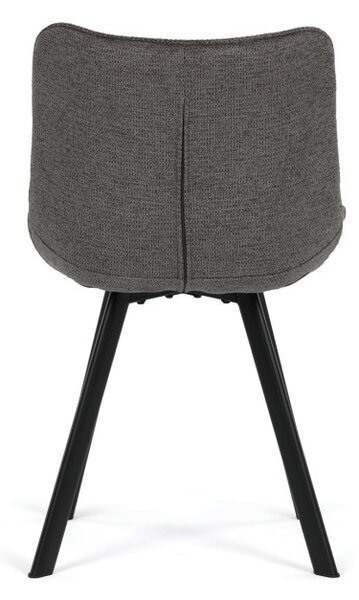 Jedálenská stolička sivá HC-V3068 GREY2