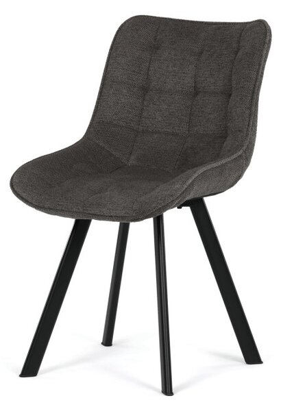 Jedálenská stolička sivá HC-V3068 GREY2