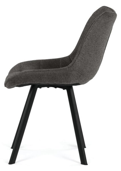 Jedálenská stolička sivá HC-V3068 GREY2