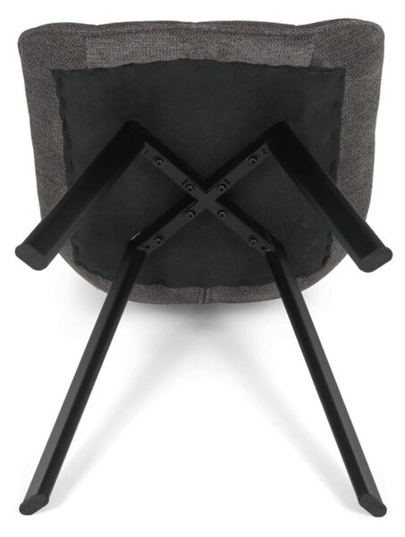 Jedálenská stolička sivá HC-V3068 GREY2