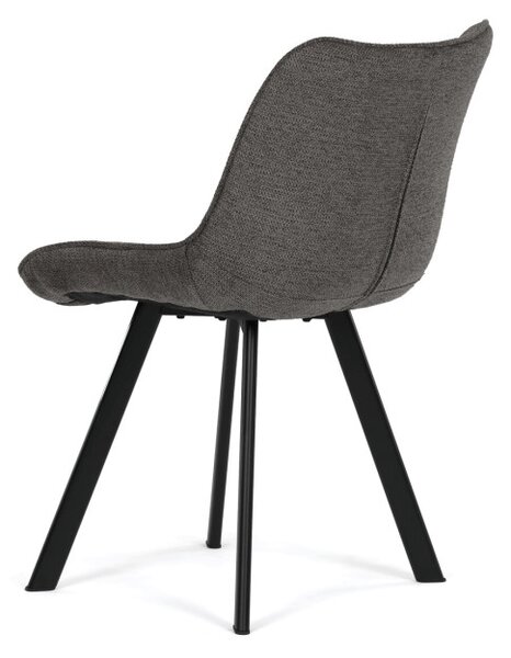 Jedálenská stolička sivá HC-V3068 GREY2