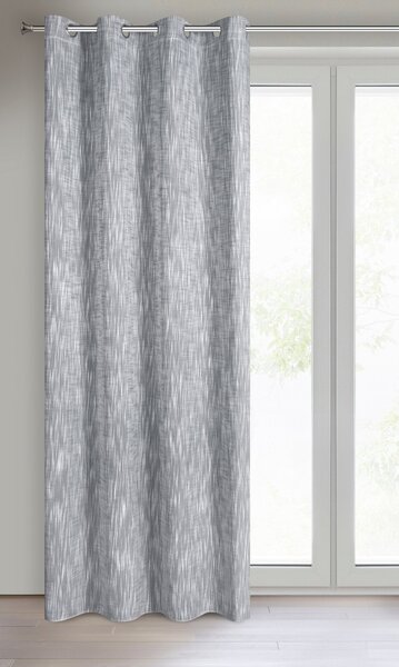 ZATEMŇOVACÍ ZÁVES NA KRÚŽKOCH ANIKA 140X250 CM SIVÁ
