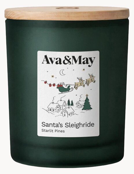 Vonná sviečka Santa's Sleighride (Tea Leaves, Tonka Bean & Sandalwood)