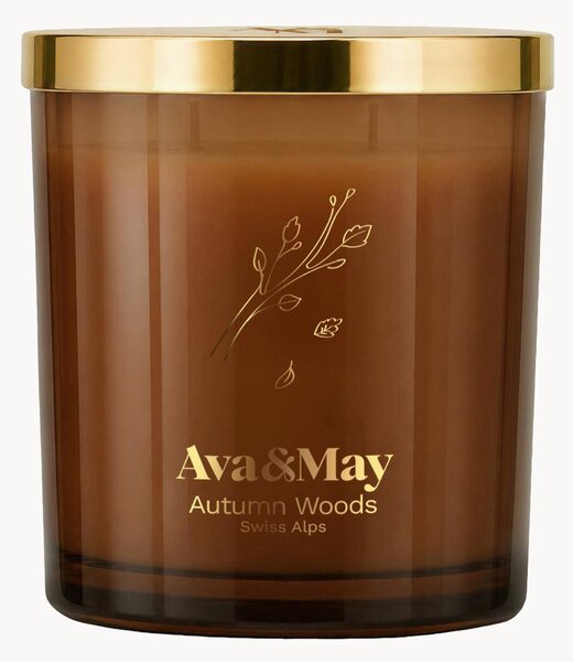 Veľká vonná sviečka Autumn Woods (Pear, Patchouli & Cedar Wood)