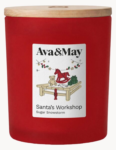 Vonná sviečka Santa's Workshop (Vanilla, Cotton Candy & Spicy Notes)