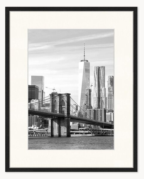 Nástenná dekorácia v ráme Brooklin Bridge