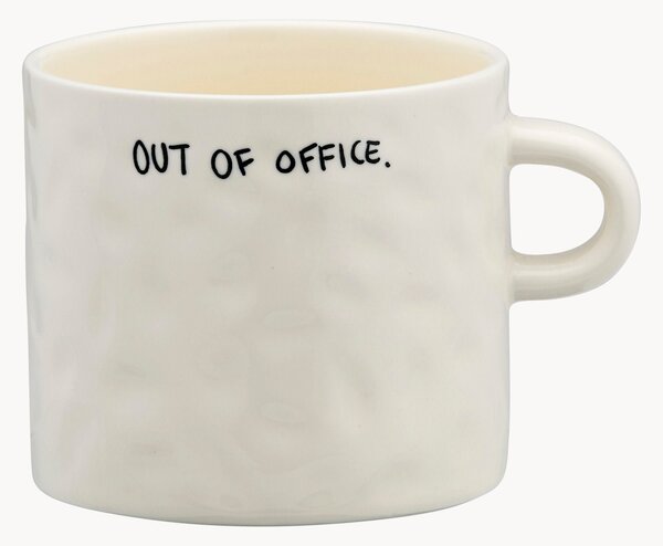 Ručne maľovaný hrnček Out of Office