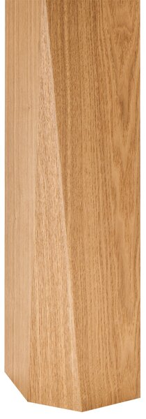 Rozkladací jedálenský stôl svetlý jaseň dyhovaný povrch MDF 160/200 x 90 cm moderný štýl kuchyňa jedáleň
