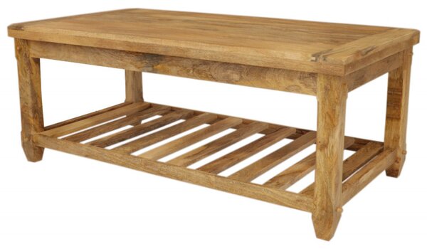 Konferenčný stolík Devi 100x55x55 indický masív mango