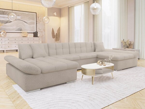 Mirjan24 Rohová rozkladacia pohovka Agata Premium, Dostupné poťahy: Tracy 211.01 5903211336928