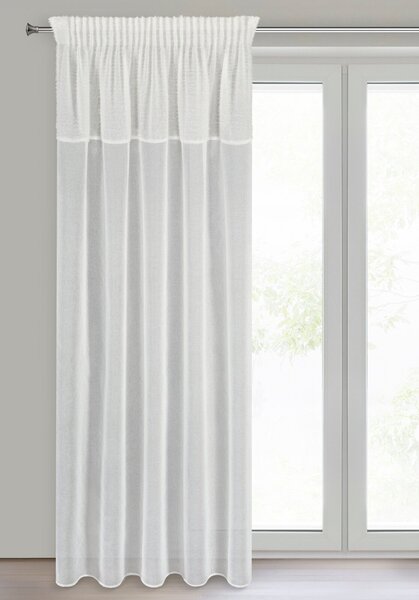 ZÁVES NA PÁSKE AGIS 3 140X270 CM BIELA