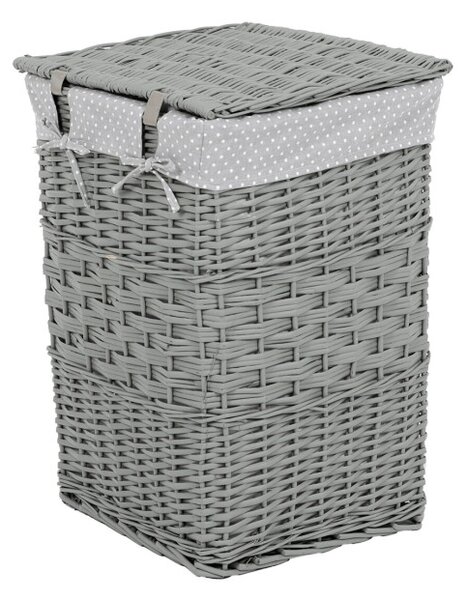 Set dvoch košov na prádlo sivý PRN2016 GREY (2 ks)