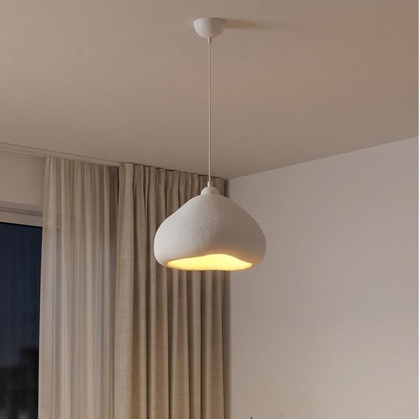 Brilagi - Závesné svietidlo na lanku WABI SABI 1xE27/40W/230V pr. 32 cm biela