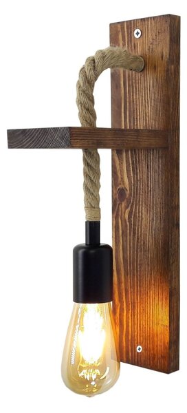 Opviq Nástenná lampa Aplik I hnedá