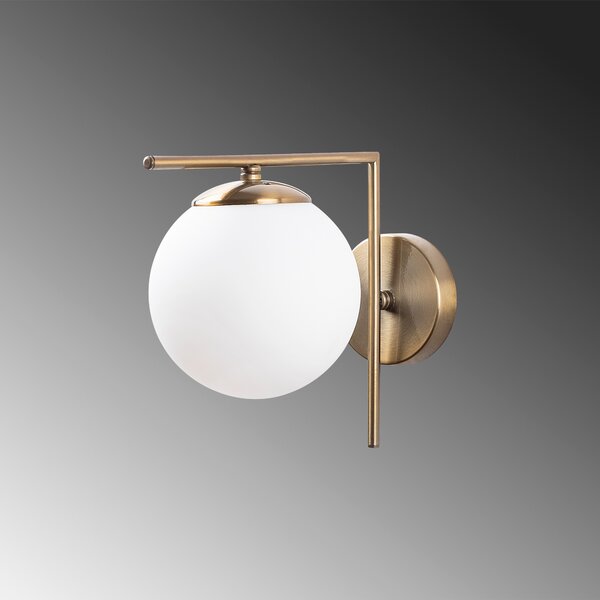 Opviq Nástenná lampa Antique II zlatá