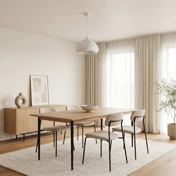 Brilagi - Závesné svietidlo na lanku WABI SABI 1xE27/40W/230V pr. 32 cm biela